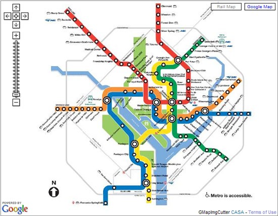 华盛顿赏樱花diy自助游(五)——华盛顿地铁(组图)